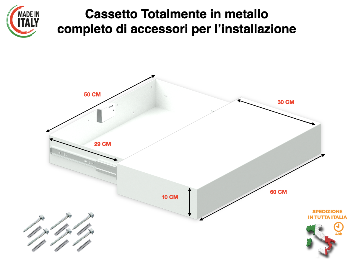Cassaforte invisibile, cassaforte a muro, cassaforte a scomparsa, cassetta di sicurezza di dimensioni 30x60x8