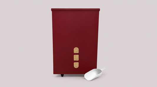 Porta Pellet – Rosso