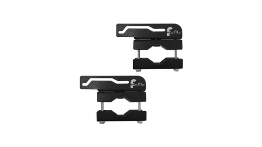 Kit Completo di Montaggio per Ringhiera Tonda, solo per Stendino modello Flip - Kit di Fissaggio per Ringhiere con Corrimano Rotondo - Grigio