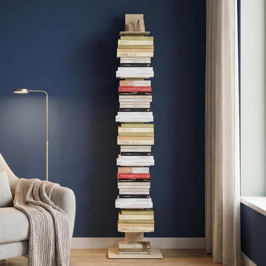 Libreria a colonna altezza 155 cm Tortora